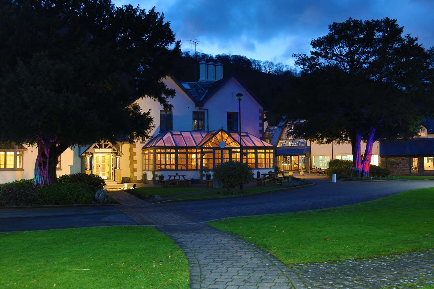 Wild Pheasant Hotel & Spa Llangollen Bagian luar foto